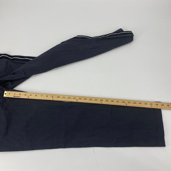 GEORGE Grey Contrast Ribbon Stretch Straight Leg Pants Mens Size 32 Casual - Picture 6 of 6